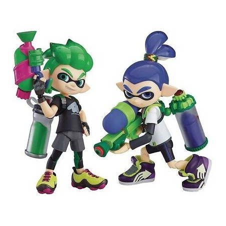 Figurine articulée - Figma - Splatoon - Les mecs Splatoon - DX Edition