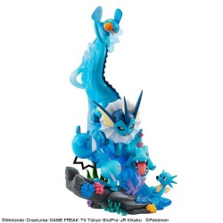 Static Figure - Pokemon - Water type "Dive to Blue"