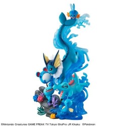Static Figure - Pokemon - Water type "Dive to Blue"