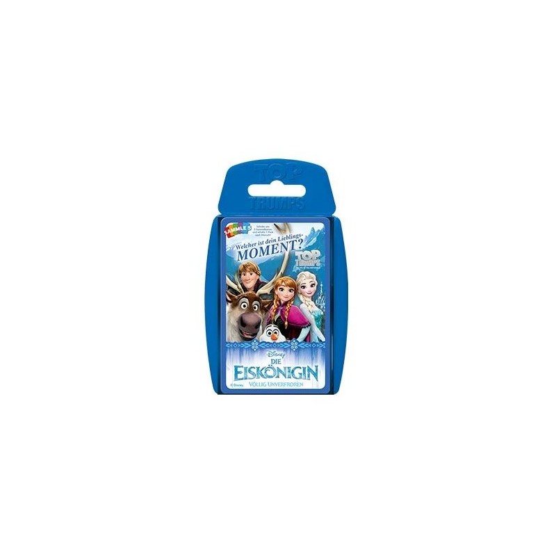 Bataille - Hasard - Pour enfants - Cartes - La Reine des Neiges - Top Trumps