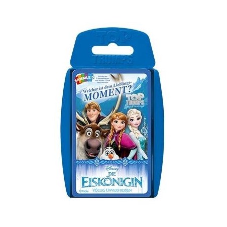 Bataille - Hasard - Pour enfants - Cartes - La Reine des Neiges - Top Trumps