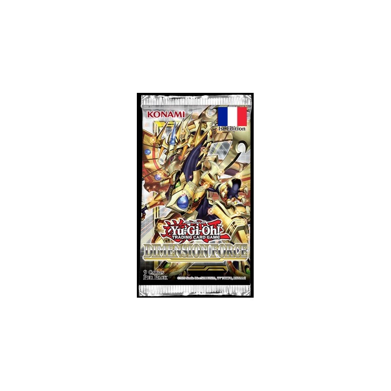 Trading Cards - Blister Booster - Yu-Gi-Oh! - Dimension Force - Booster Pack