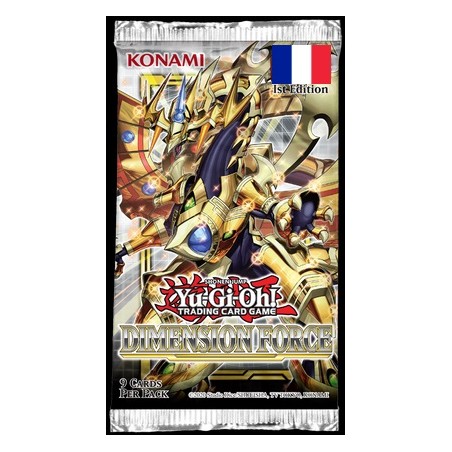 Trading Cards - Blister Booster - Yu-Gi-Oh! - Dimension Force - Booster Pack