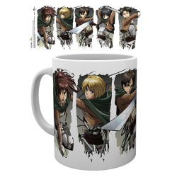 Mug - Subli - Attack on Titan - Heroes