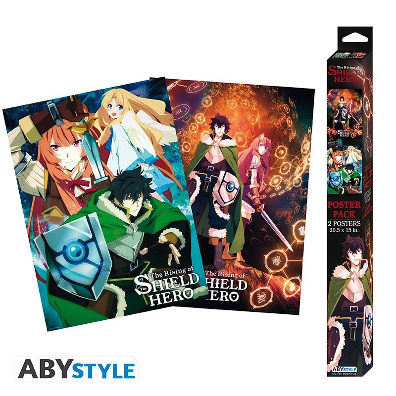 Poster - Set of 2 - Shield Hero - Group