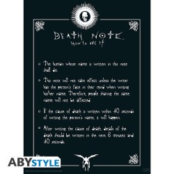 Poster - Pack de 2 - Death Note - Light & Death Note