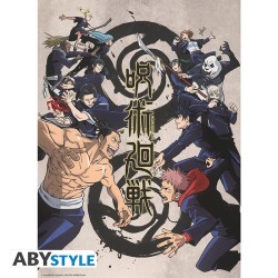 Poster - Set of 2 - Jujutsu Kaisen - Group & School