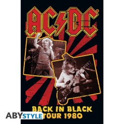 Poster - Roulé et filmé - AC/DC - Back in Black 80