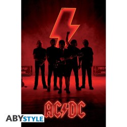 Poster - Roulé et filmé - AC/DC - PWR UP