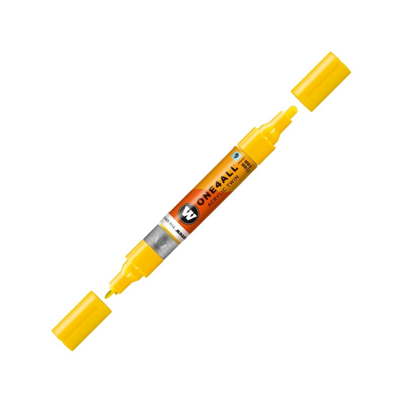 Marqueur pour maquettes - Accessoires maquettes - Acrylic Twin Jaune de Zinc
