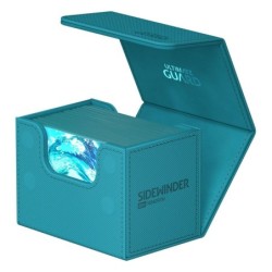 Boîte pour cartes - SideWinder 80+ - Bleu Pétrole - XenoSkin