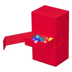 Boîte pour cartes - Twin Flip´n´Tray 200+ - Rouge - XenoSkin