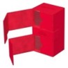Boîte pour cartes - Twin Flip´n´Tray 200+ - Rouge - XenoSkin