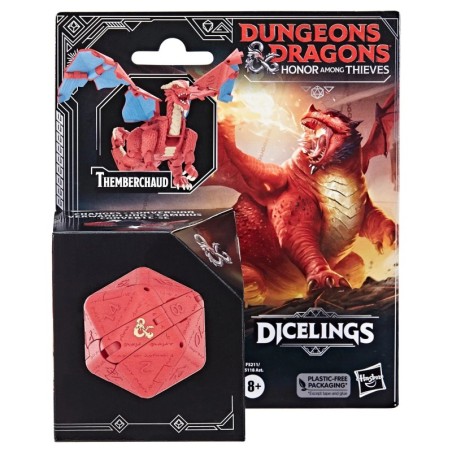 Figurine articulée - Donjons et Dragons - Dragon Rouge