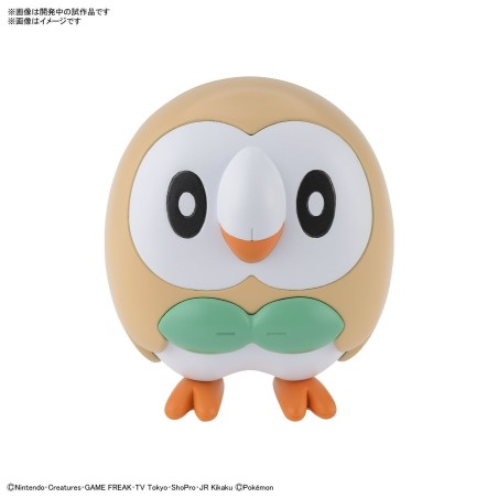 Model - Pokepla - Pokemon - Quick N°10 - Rowlet