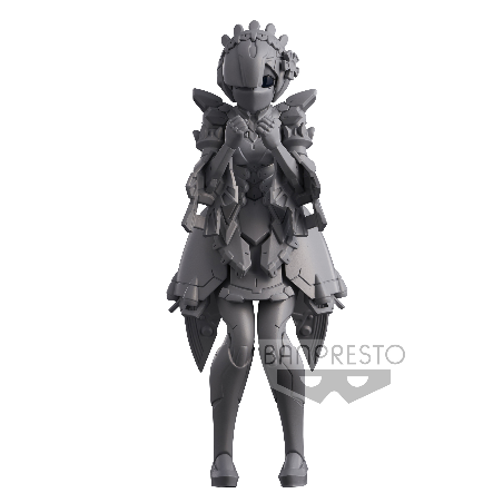 Figurine Statique - Re Zero - Rem Bijoid (noir et blanc)