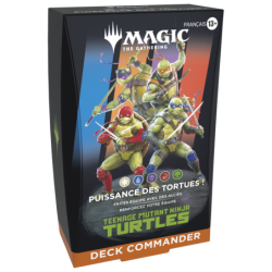 Cartes (JCC) - Deck de Commander - Magic The Gathering - Commander Deck - Teenage Mutant Ninja Turtles