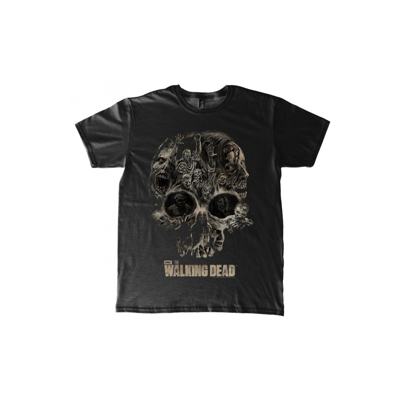 T-shirt - Walking Dead - Skull