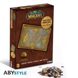 Puzzle - Casse Tête/Réflexion - Indépendant de la langue - World of Warcraft - 1000 pcs - Azeroth