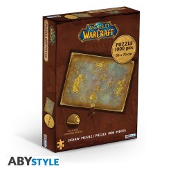 Puzzle - Casse Tête/Réflexion - Indépendant de la langue - World of Warcraft - 1000 pcs - Azeroth