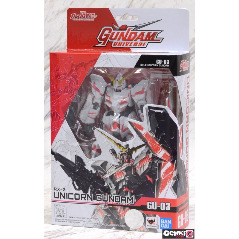 Figurine articulée - Gundam Universe - Gundam - RX-0 Unicorn