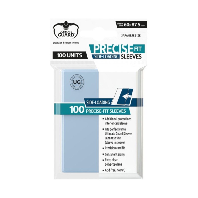 Sleeves - Side-Loading Precise-Fit - Japanese - Transparent