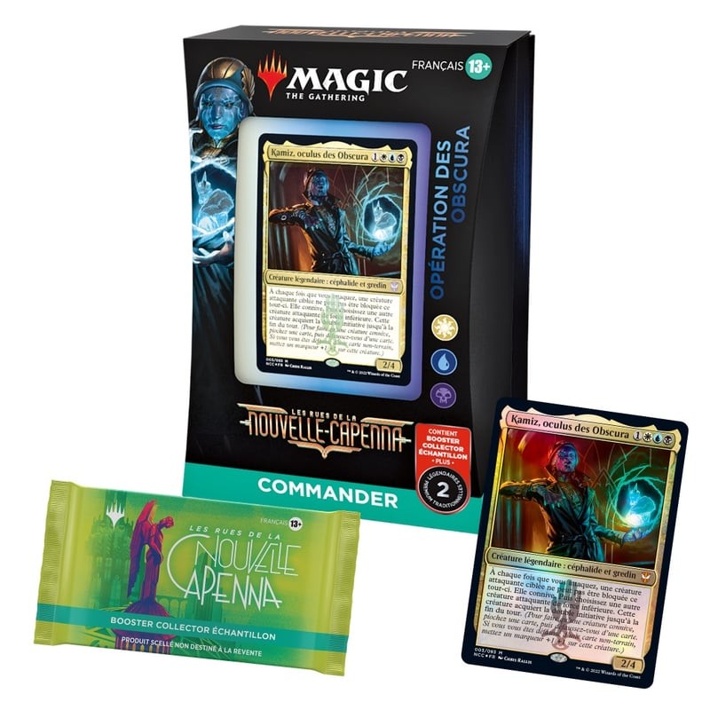 Trading Cards - Deck - Magic The Gathering - Commander Deck - Les rues la Nouvelle-Capenna - Opération des Obscura