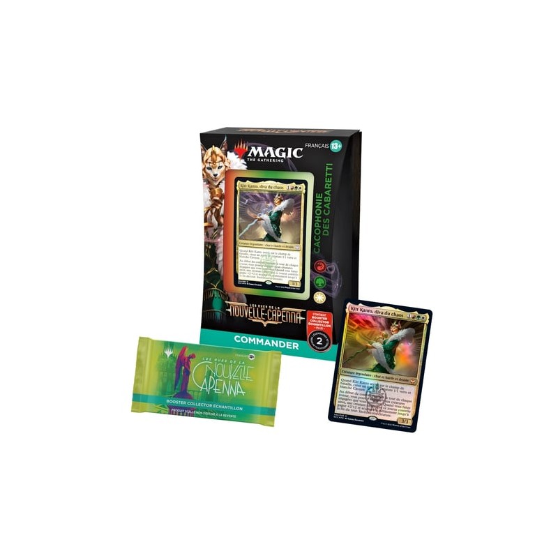 Trading Cards - Deck - Magic The Gathering - Commander Deck - Les Rues de La Nouvelle Capenna - Cacophonie des Cabaretti