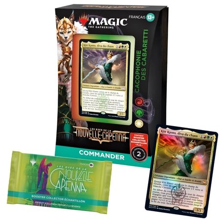 Trading Cards - Deck - Magic The Gathering - Commander Deck - Les Rues de La Nouvelle Capenna - Cacophonie des Cabaretti