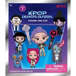 Porte-clefs - Boîte Mystère - KPop Demon Hunters - Foam Bag Clip Series 2