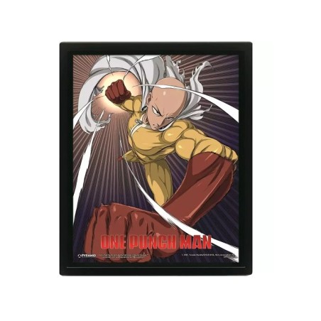 Frame  - 3D - One Punch Man - Saitama and Genos