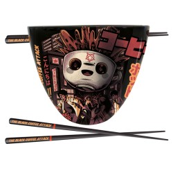 Bowl - Ramen - Illustrata - Black Caffee Attack