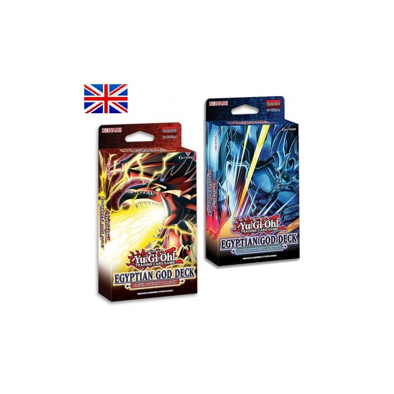 Cartes (JCC) - Yu-Gi-Oh! - Egyptian God - Deck