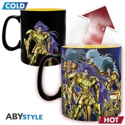 Mug - Thermal - Saint Seiya - 12 Gold Saint