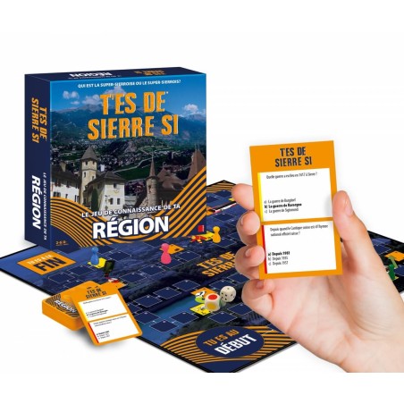 Jeu de plateau - T'es de..., Si - Sierre