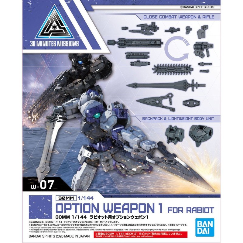 Maquette - Weapon set 1 Rabiot