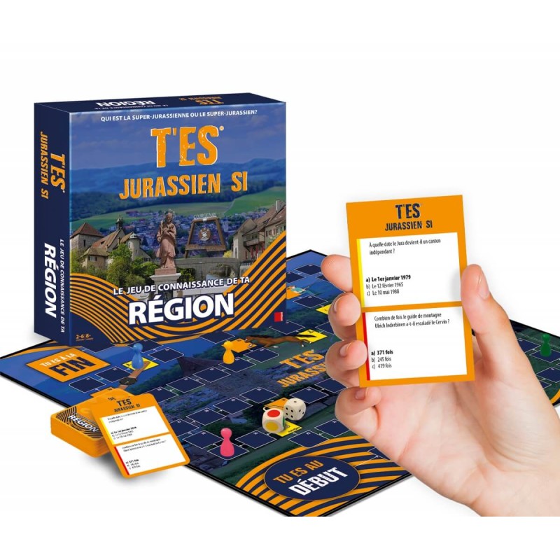 Jeu de plateau - T'es de..., Si - Jurassien si