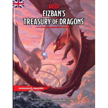 Book - role-playing game - Dungeons & Dragons - Fizban's Treasury of Dragons