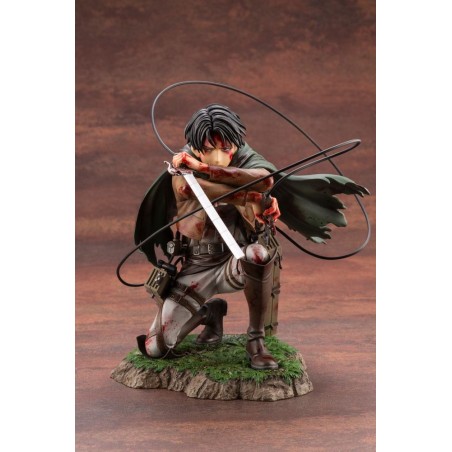 Figurine Statique - ArtFX - L'Attaque des Titans - Levi Fortitude