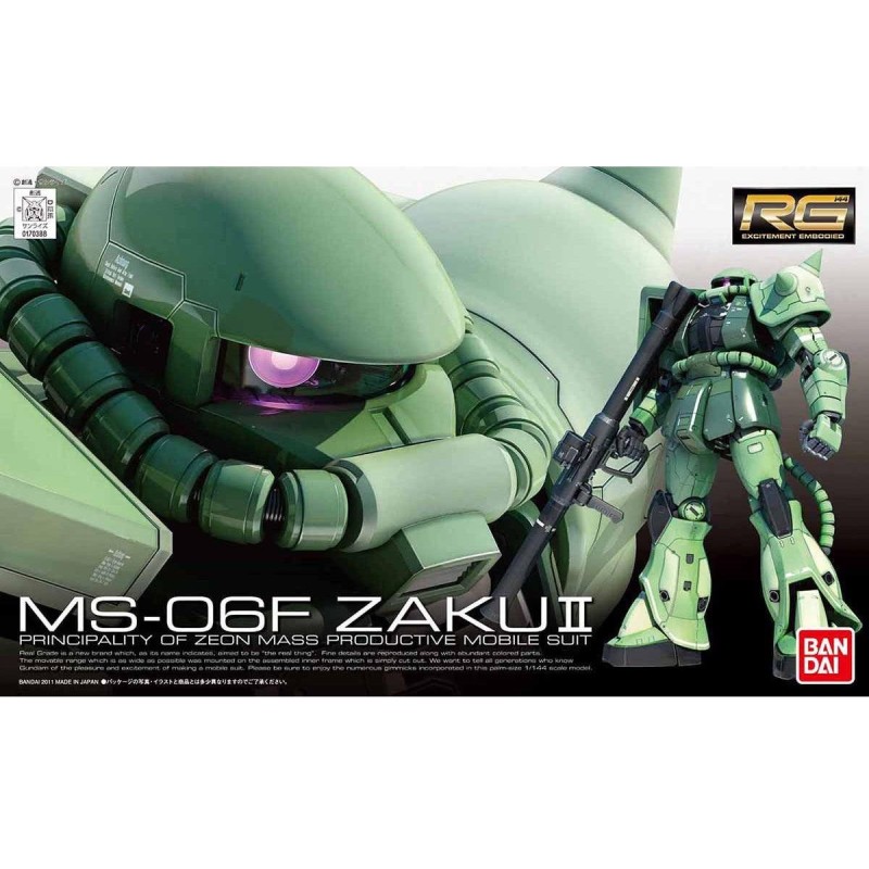 Model - Real Grade - Gundam - Zaku II