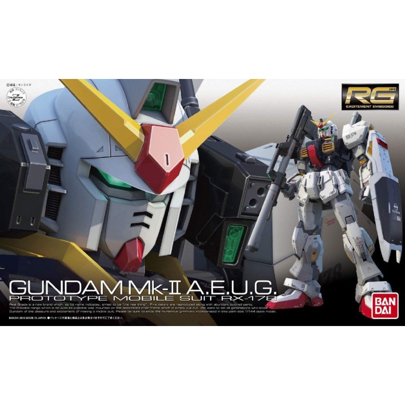 Maquette - Real Grade - Gundam - Gundam Mk-II - A.E.U.G.