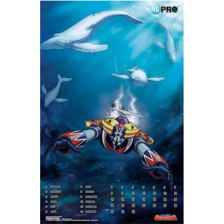 Calendrier - Goldorak - Baleines