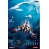Calendrier - Goldorak - Baleines