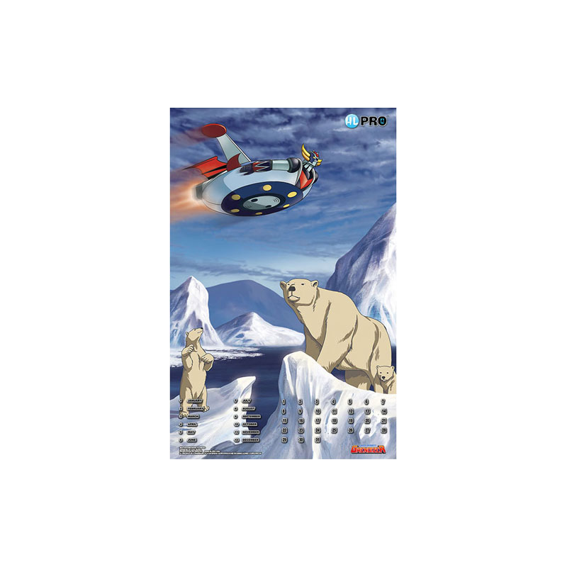 Calendrier - Goldorak - Ours