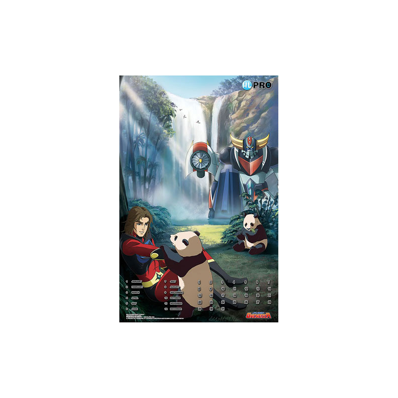Calendrier - Goldorak - Panda