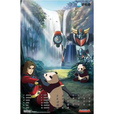 Calendrier - Goldorak - Panda