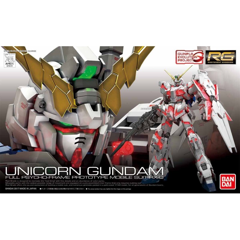 Model - Real Grade - Gundam - Unicorn