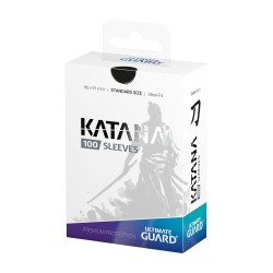 Protège-cartes - 100 Pcs - Katana - Standard - Noir