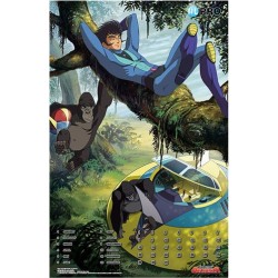 Calendrier - Goldorak - Gorille