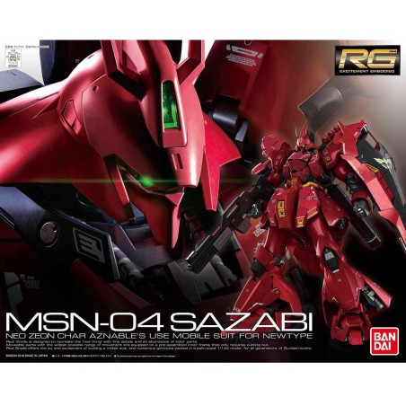Model - Real Grade - Gundam - Sazabi